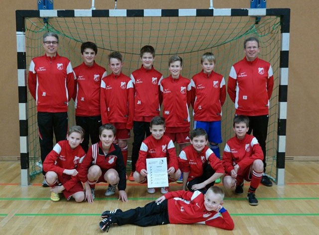 3. Platz für Schermbecker U13-Fußballer beim Borkener Stadtwerke-Cup