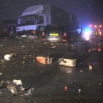Schwerer Verkehrsunfall mit Verletzten in der Nacht auf der A31