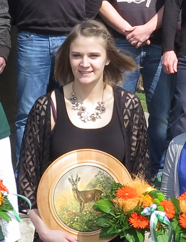 Karina Neuenhoff gewann die Königinnenscheibe in Brünen