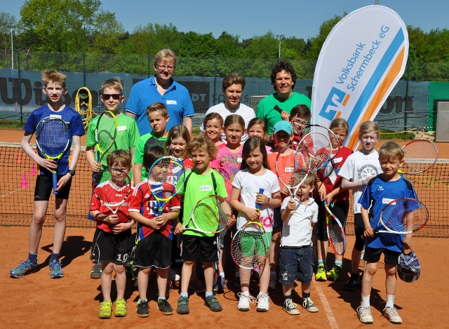 Spaß, Spiel und ein wenig Wettkampf – 3. Mini-Tennis-Cup des ATC Schermbeck