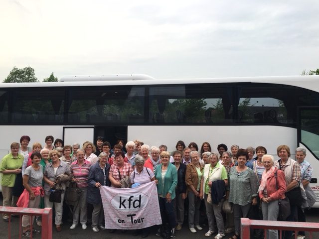 Tagesausflug der KFD-Schermbeck nach Havixbeck und Münster
