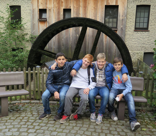 Bochumer Schüler zu Gast in Gahlen