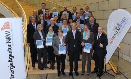 Minister Remmel gratuliert Kreis Wesel zum Climate Star