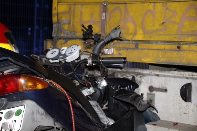 Motorroller Unfall Schermbeck