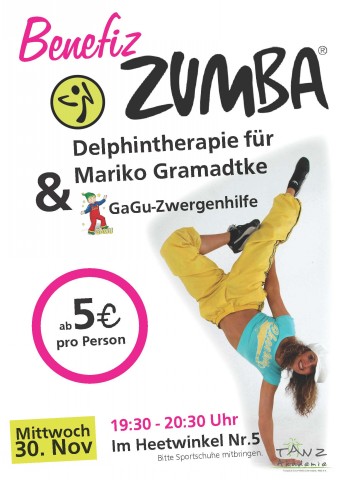 Benefiz-Zumba des Tanzclubs Grün-Weiß Schermbeck