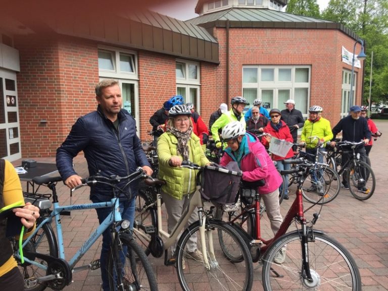 Radfahren mit dem Schermbecker Bürgermeister
