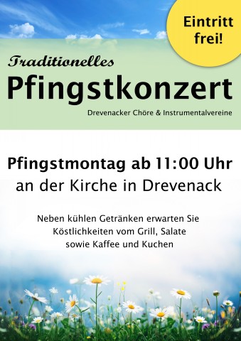 Pfingstkonzert 2017 in Drevenack
