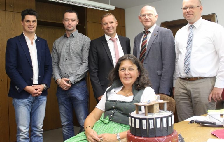 Roswitha Cornelis arbeitet seit 40 Jahren bei der Gemeinde Schermbeck.
