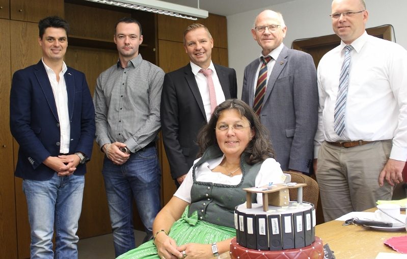 Roswitha Cornelis arbeitet seit 40 Jahren bei der Gemeinde Schermbeck.