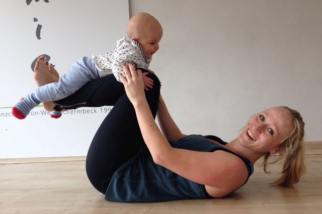 „Pilates mit Baby“ – Fitness beim TCGW