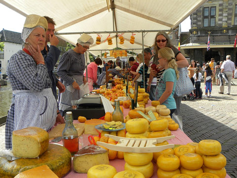 Tagesfahrt zum Käsemarkt in Alkmaar