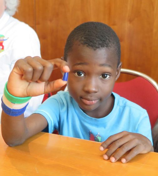 Sechsjähriger Rashid Umaru konnte gerettet werden