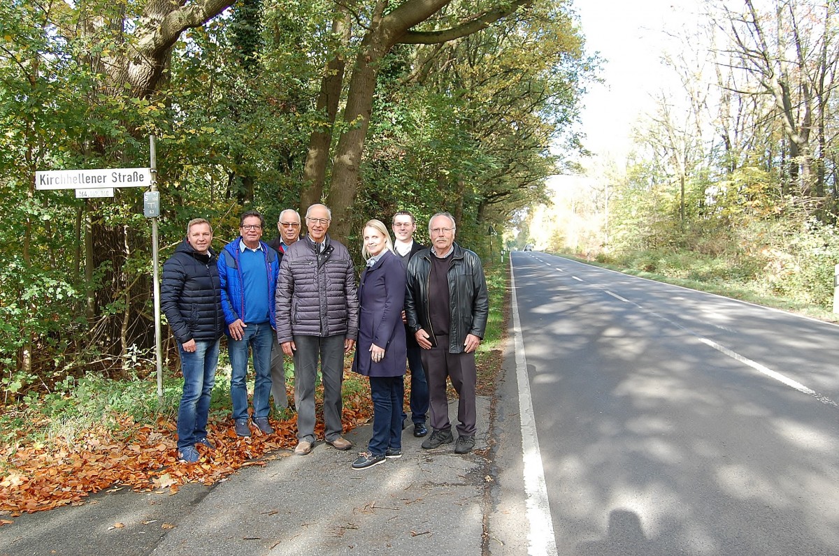 Charlotte Quik Radweg zwischen Gahlen und Kirchhellen