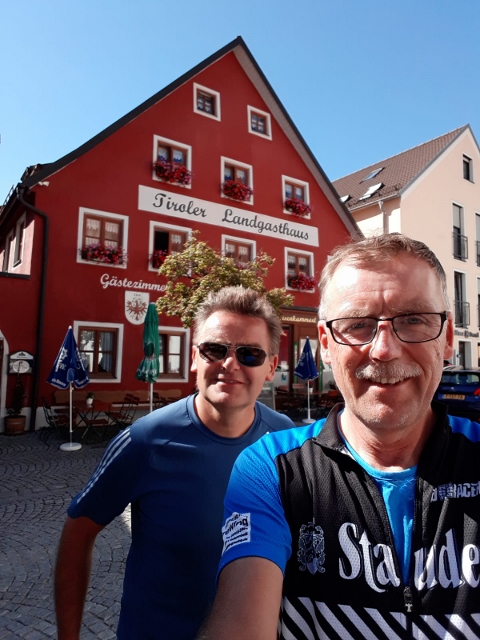 Andreas Kock aus Schermbeck mit dem Rad durch Deutschland