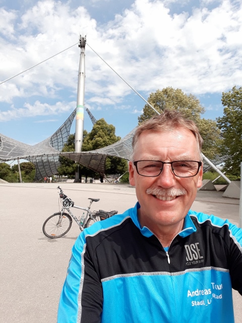 Andreas Kock aus Schermbeck mit dem Rad durch Deutschland 