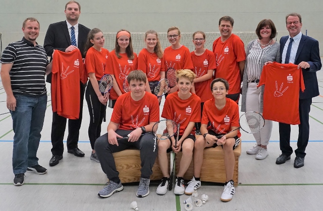 Jugendmannschaft im SV Schermbeck Badminton