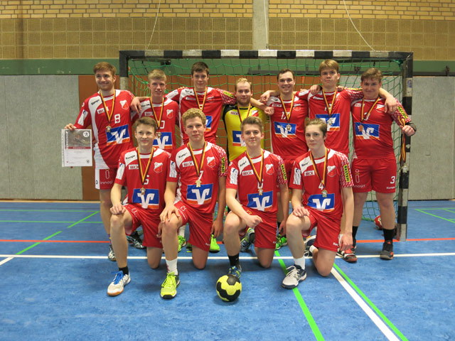 Schermbecker und Borkener Handballer  in Teamarbeit