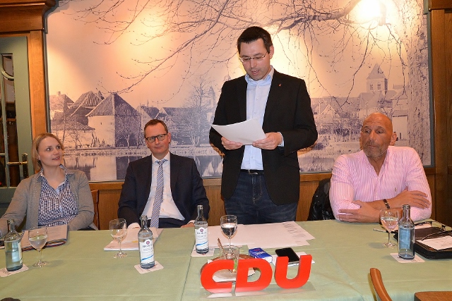 CDU Ortsverband Schermbeck lädt zur Jahreshauptversammlung  ein
