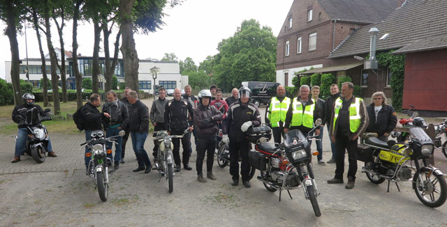 Die Kreidler- und Moped-Fans in Schermbeck