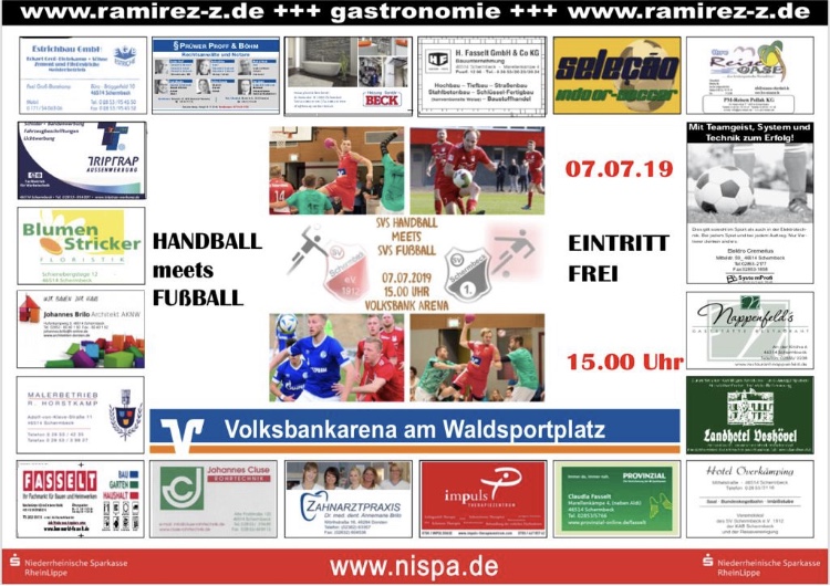 „SV Schermbeck – Handball meets Fußball“
