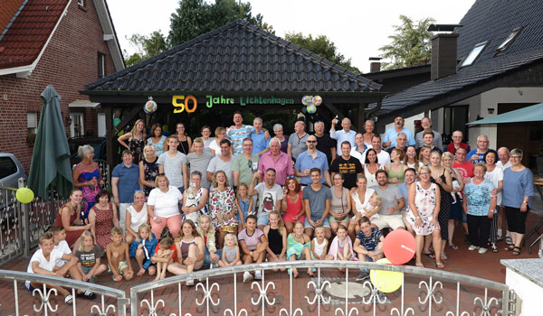 Die Nachbarschaft Lichtenhagen feierte ihr 50-jähriges Bestehen