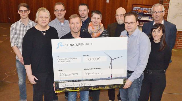 40 000 Euro für Vereine – Überschuss aus dem Windpark