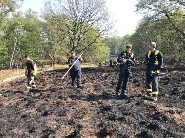 Feuerwehr Schermbeck Waldbrand Niederlande