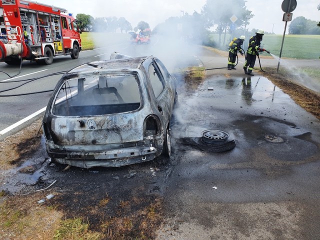 Fahrzeugbrand Schermbeck Feuerwehr
