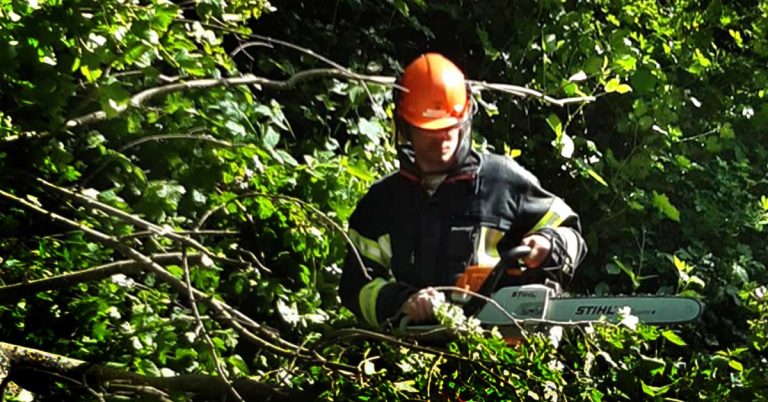 Feuerwehr Schermbeck – „Baum auf Fahrbahn“