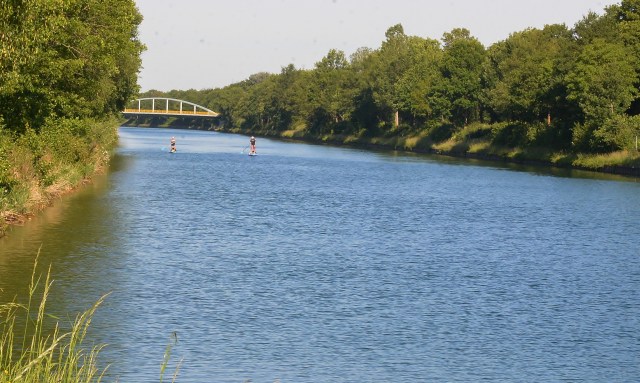 Kanal Schermbeck Dorsten Schwimmen