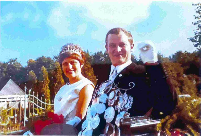 Schermbecker Königspaar des Jahres 1970