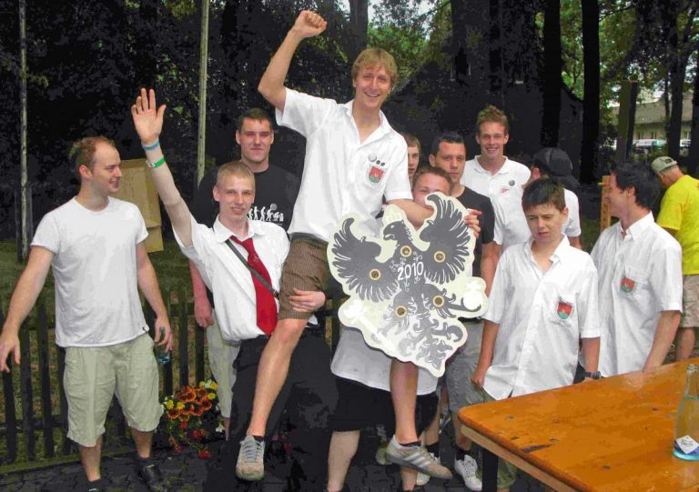Jungschützenkönig vor zehn Jahren in Schermbeck