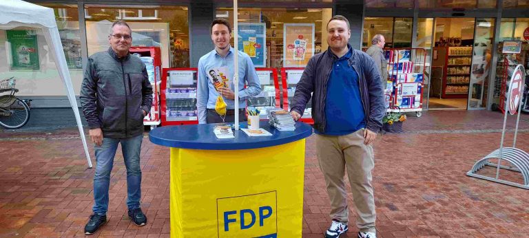 FDP-Landratskandidat zu Gast in Schermbeck