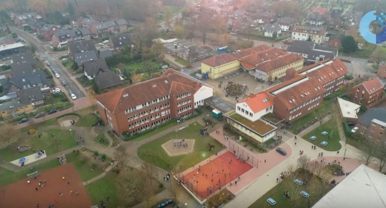 Gesamtschule SChermbeck Luftaufnahme