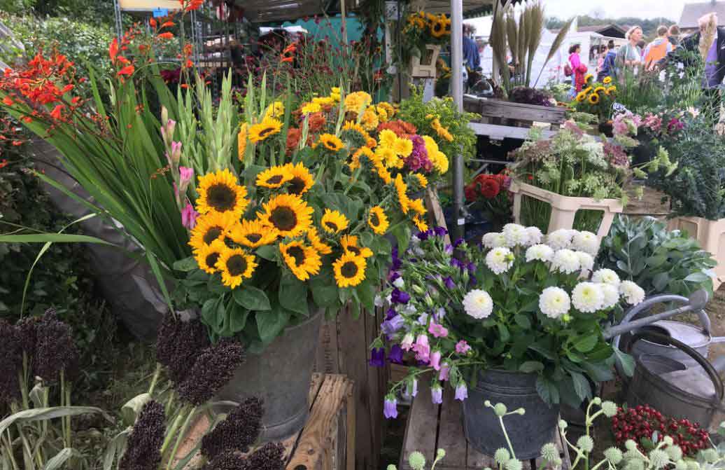 Blumen-Grebe-Bauernmarkt
