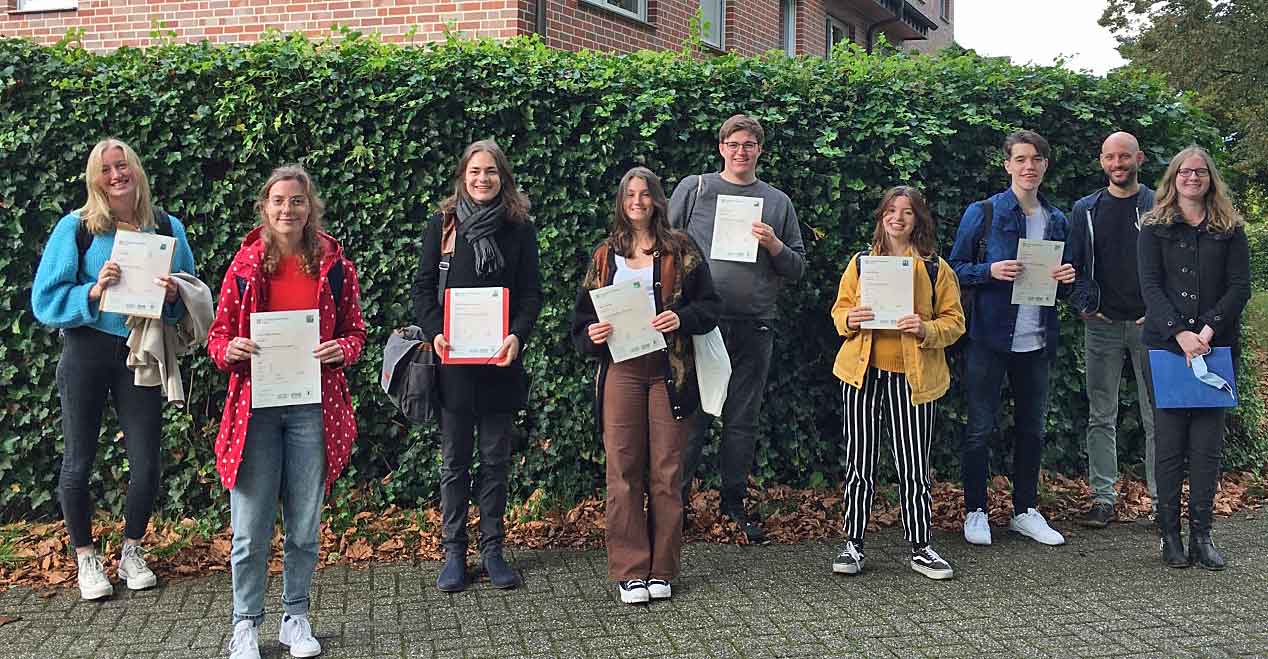 Schermbecker Schüler legen Cambridge Prüfungen ab