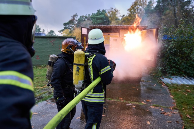 Westenergie schult Freiwillige Feuerwehr Schmerbeck