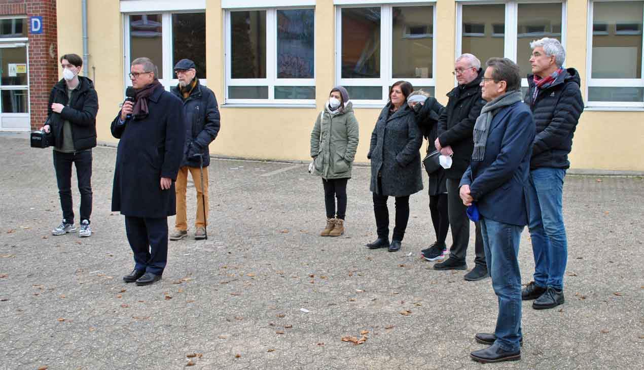 Gesamtschule Schermbeck gedenkt der Pogromnacht 