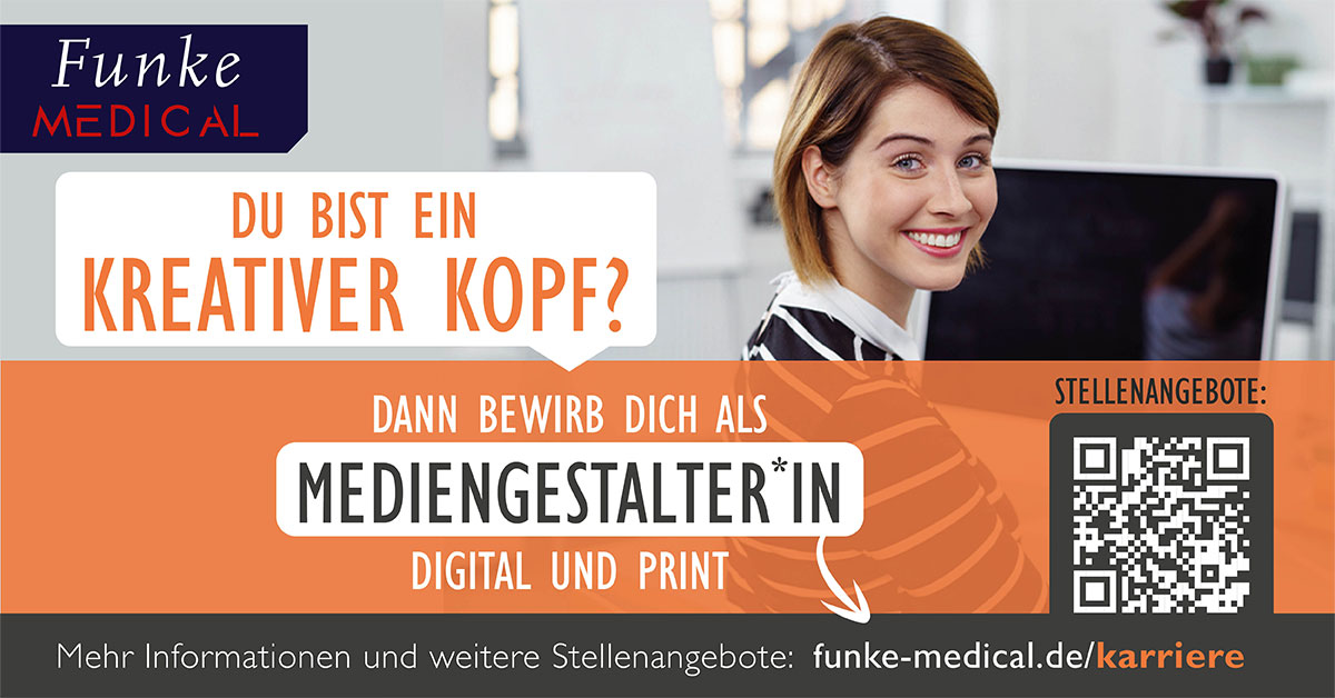 Funke Medical GmbH aus Raesfeld sucht Mediengestalter (m/w/d)