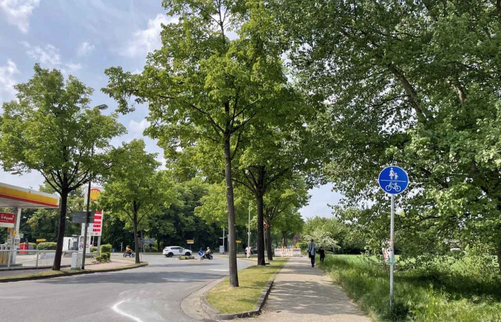 Schermbeck-Kreisverkehr-Weselerstrasse-Maassenstrasse