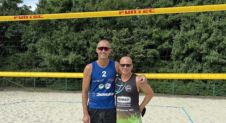Ahr und Likuski erfolgreich beim Beachvolleyball Landespokal