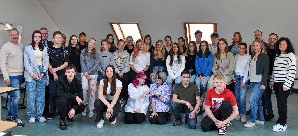Schüler aus Polen in Gesamtschule Schermbeck