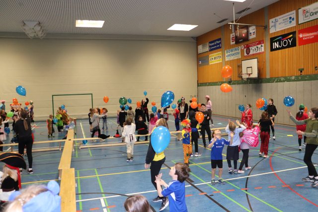 Kinderkarneval Leichtathletik SV Schermbeck