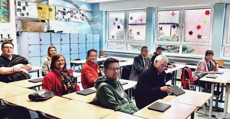 Politik trifft Schule – CDU Ortsverband besucht Gesamtschule