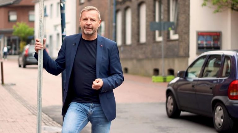 Bürgermeister Rexforth Erklär Video Verkehrsversuch Schermbeck