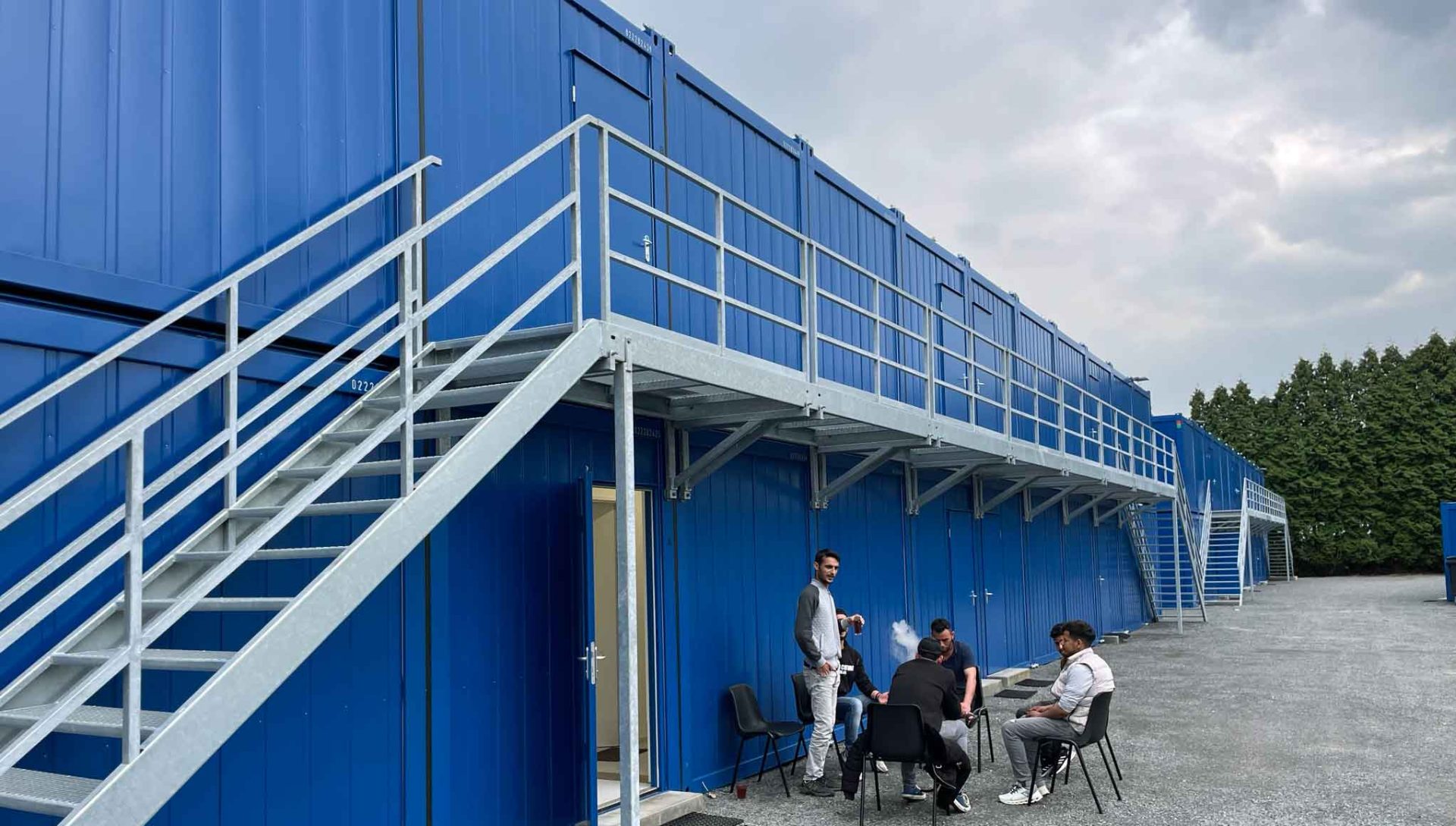 Flüchtlinge Schermbeck Flüchtlingscontainer-Schermbeck