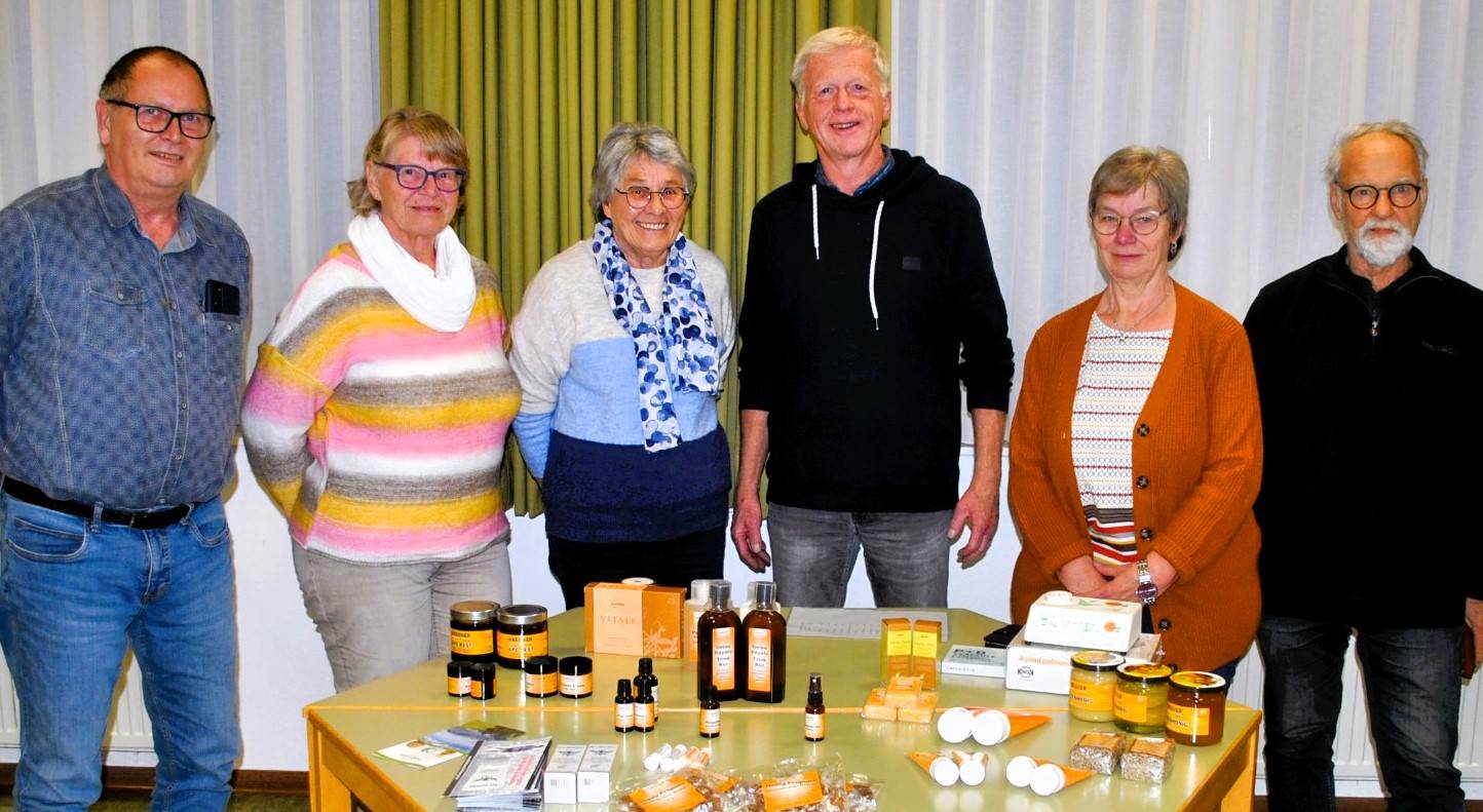 Referent Rolf Krebber und das Team des veranstaltenden VdK Schermbeck