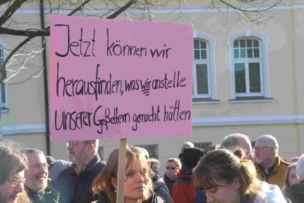 Schermbeck Demonstration und Kundgebung 2024