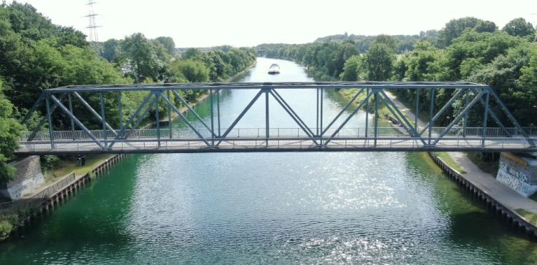 Neubau der Östricher Brücke am Wesel-Datteln-Kanal