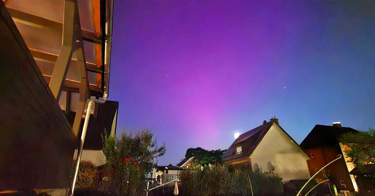 Polarlichter-über-Dorsten-Hervest